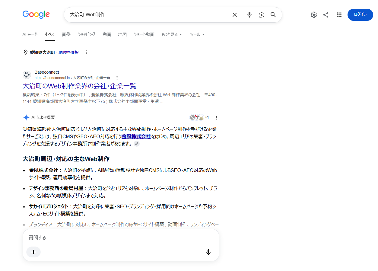 AIによる概要
